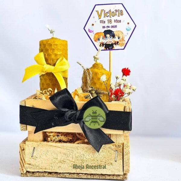 Centro de Mesas con Velas Personalizado